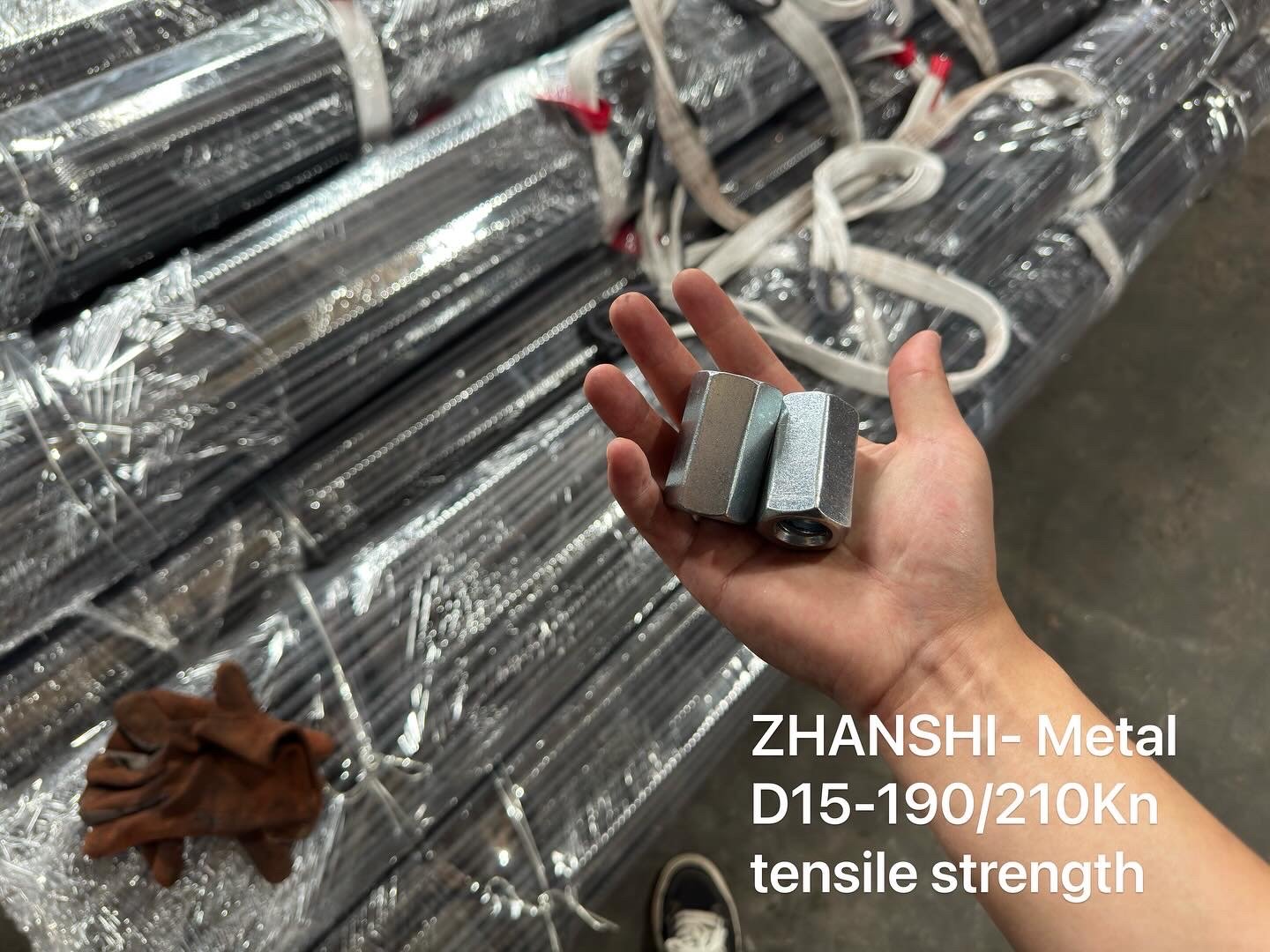 Another Product Shipment: D15 Hot-Rolled Formwork Tie Rods
